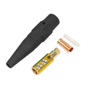 Epcom Proaudio epcamlock400amblack Conector camlock | 400 AMPERES | MACHO | color negro