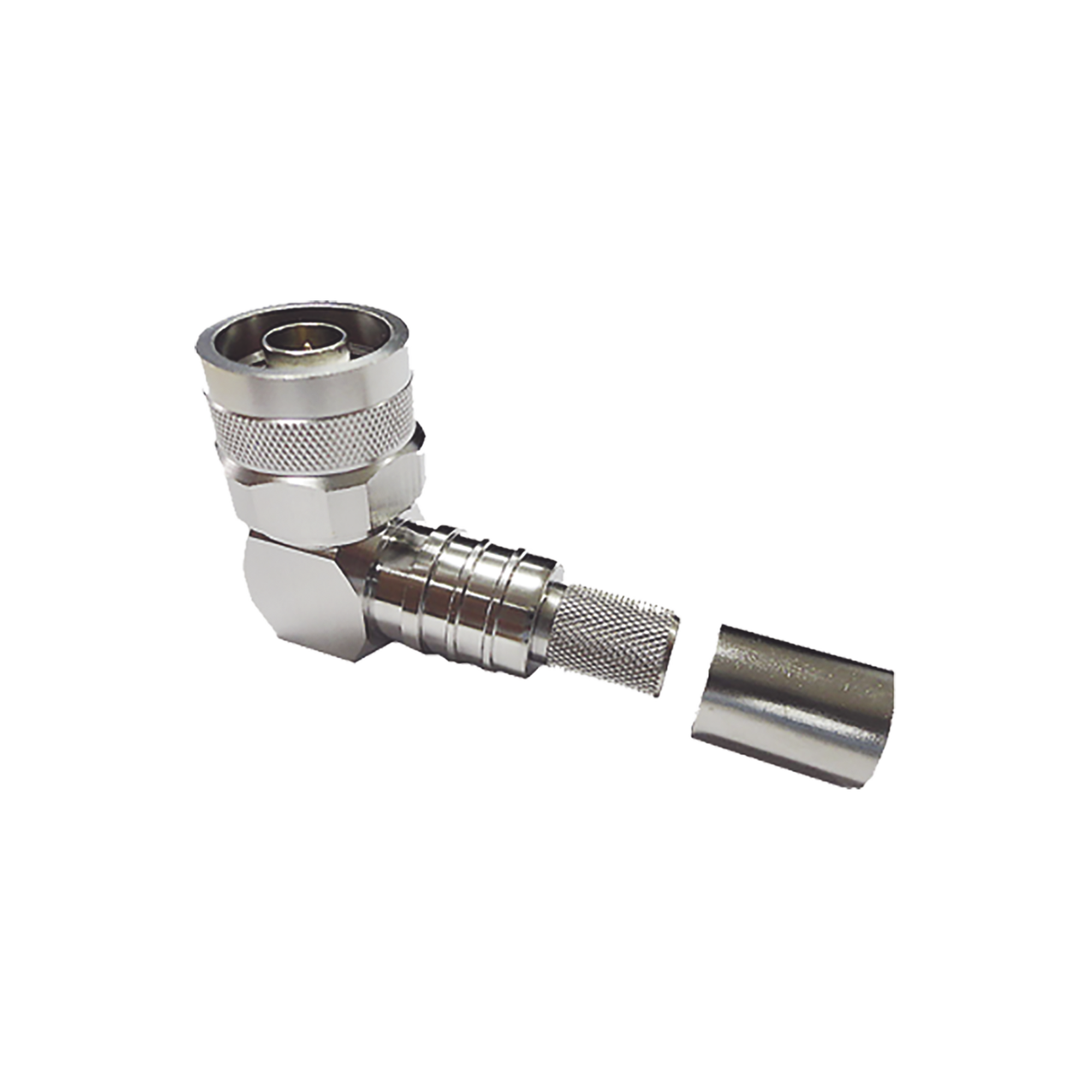 Times Microwave ez400nmhrax Conector N Macho Angulo Recto, Plegable Hex. con Pin Cautivo para cables Tipo RG8