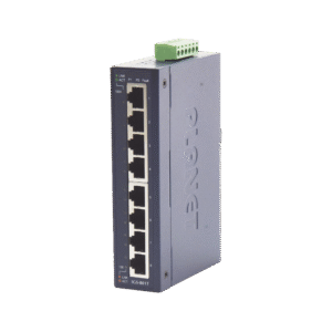 Planet igs801t Switch Industrial No Administrable de 8 Puertos Gibabit 10/100/1000T, Diseñado para Montaje en Pared y Riel DIN
