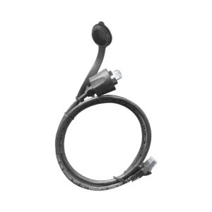 Linkedpro By Epcom lpc6wppc1m Cable de Parcheo Industrial Cat6 Blindado (FTP) con protección contra agua (IP67) en un extremo, 1 metro