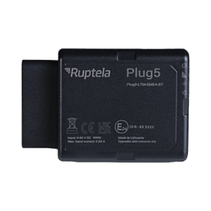 Ruptela plug5 Rastreador localizador avanzado / Conexion por OBD/ BLE 5.0 / LTM CAT4/ lectura de OBD, CAN y LCV