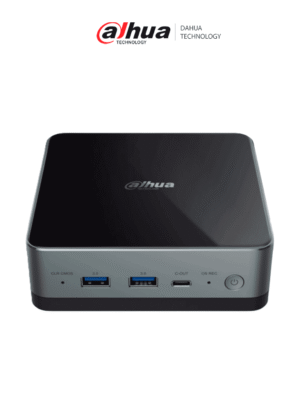DAHUA DH-DSS-OneBox-H1/ Soporta 128 canales/ 200Mbps / Windows 11Pro / Intel Core i7, 32 GB de RAM/ Salida 4K de cuatro pantallas / Centro de seguridad / Gestión de acceso / Entrada y salida de vehículos / Análisis inteligente