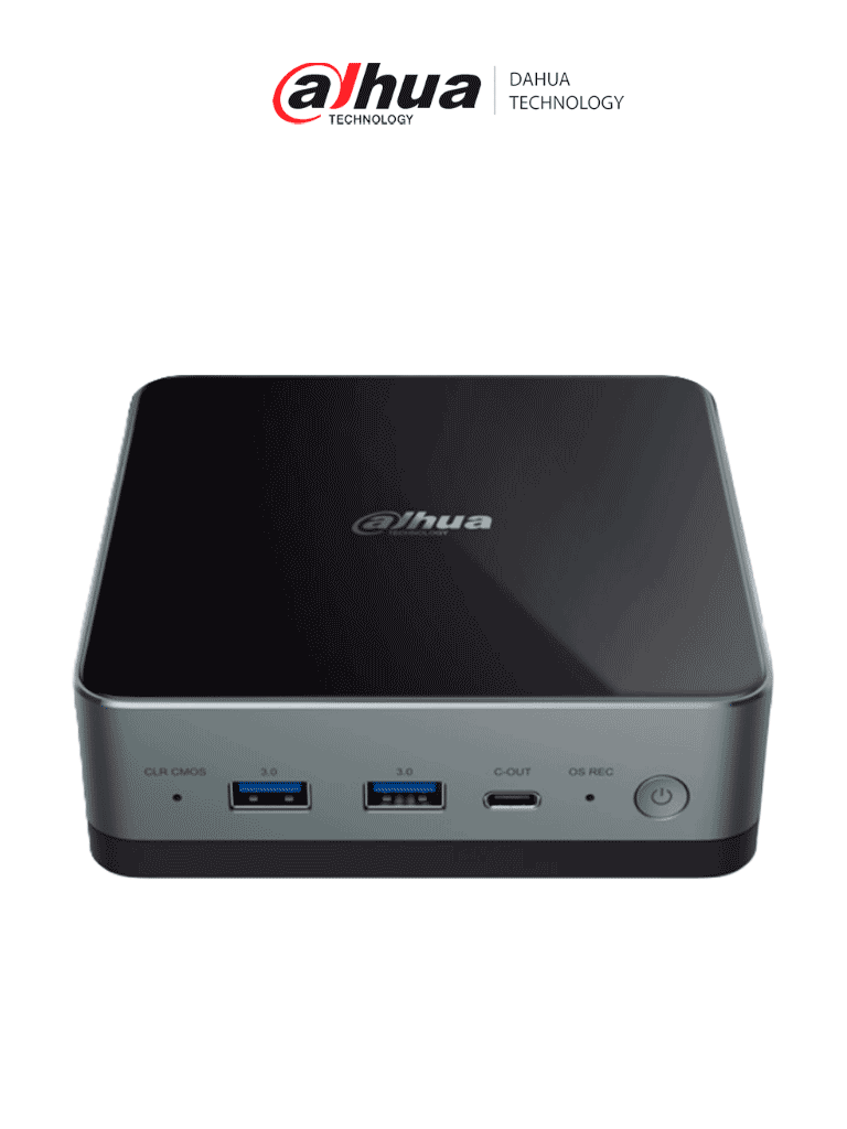 DAHUA DH-DSS-OneBox-H1/ Soporta 128 canales/ 200Mbps / Windows 11Pro / Intel Core i7, 32 GB de RAM/ Salida 4K de cuatro pantallas / Centro de seguridad / Gestión de acceso / Entrada y salida de vehículos / Análisis inteligente
