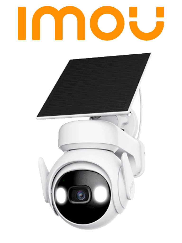 IMOU CELL PT 4G CON PANEL ( KIT/IPC-K9EN-3T0TE-AM/FSP12-TYPEC) - Cámara Cell PT 4g de 3MP con panel solar, lente de 3.6mm y 88° de apertura, audio bidireccional y sensor PIR integrado para seguridad avanzada. #LoNuevo