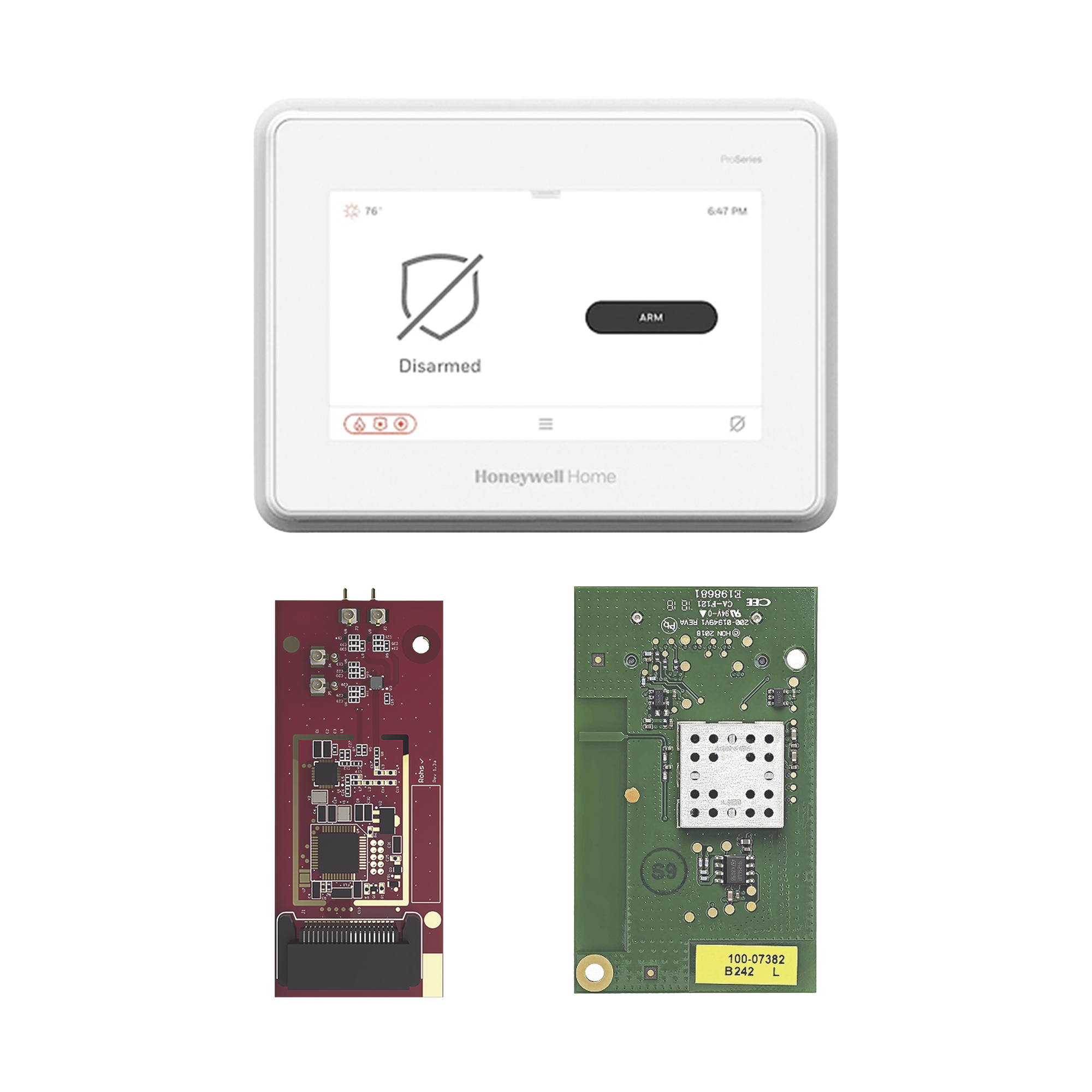Honeywell Home Resideo proa7mtakeovr1 Panel de Alarma con Modulo PROTAKEOVER para diferentes marcas, serie 5800, 2GIG, ITI, BOSH y DSC