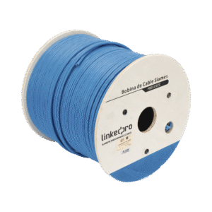Linkedpro By Epcom procat62c Bobina de Cable Siamés Cat6 UTP 100% Cobre + 2 Cables Gruesos (18 AWG) para Alimentar Cámaras Más Lejos / 305m / Instalación en Exterior / Uso Industrial para Climas Extremos