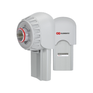 Rf Elements tpadaptorrm5sv2 Adaptador TwistPort sin perdidas para ROCKETM5 con blindaje de aluminio para disminuir interferencia, 5180-6400 MHz, listo para antena simetrica