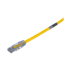 Panduit utpsp20yly Cable de Parcheo TX6, UTP Cat6, 24 AWG, CM, Color Amarillo, 20ft