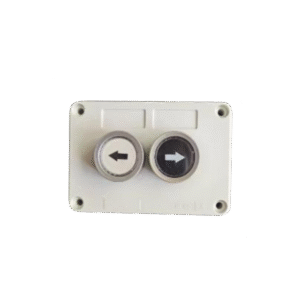 Accesspro xbssw22 Botonera Doble Para Barreras Vehiculares, Operadores Corredizos y Abatibles.