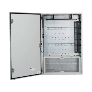 Panduit z23cs Gabinete de Zona de Instalación en Pared, Diseñado Para Dos Switches, Uso Industrial con Clasificación UL tipo IP66 y 4/12, Color Gris