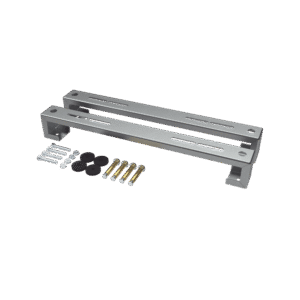 Epcom Industrial ztmpf180 ZT-MPF-180 Base para piso universal ajustable para capacidades de 1 a 3 toneladas con pernos deslizables y amortiguación