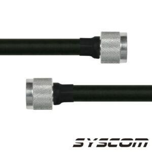 Epcom Industrial sn400n1000 Cable RF400, con conductores N Macho en ambos extremos.