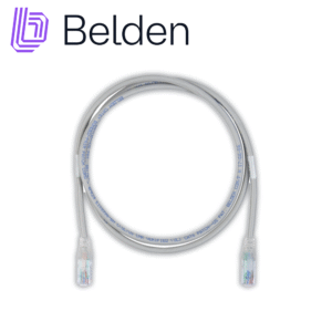 Belden c6d1109010 Patch Cord Diametro Reducido Utp Cat6+ Belden C6D1109010 / Interior / Blanco / 4 Pares / 28 Awg / Forro Pvc / Cmr / 10 Pies 3 Metros