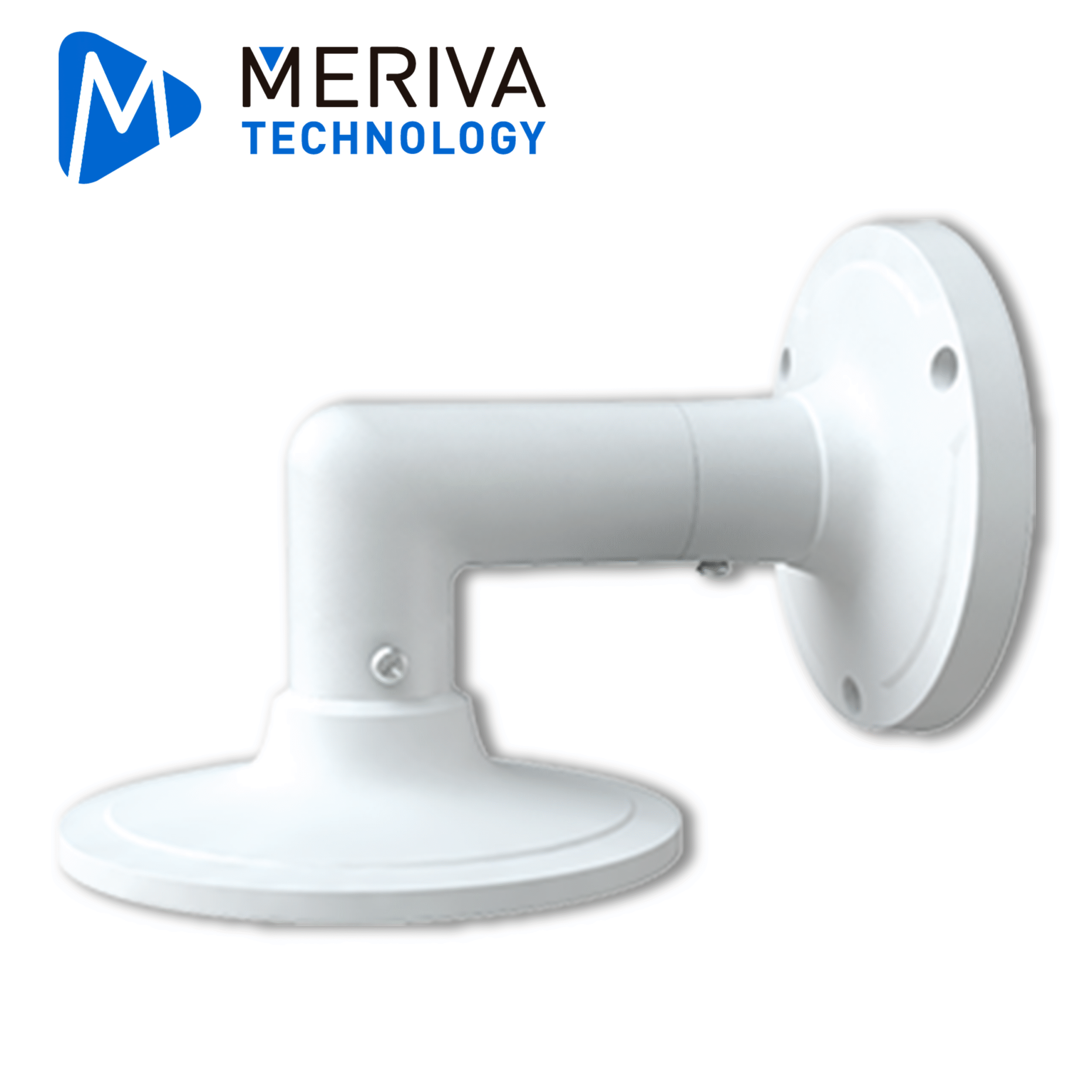 SOPORTE PARA PARED METALICO MERIVA TECHNOLOGY MVA-YZJ407 / PARA MONTAJE DE CAMARAS EN PARED COMPATIBLE CON CAMARAS DOMO SERIE MVD (IMPORTANTE CONSIDERAR LA BASE DE CONEXIONES MVA-JB0207)