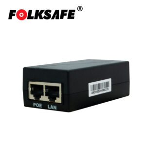 Folksafe fs-48d500 INYECTOR POE FOLKSAFE FS-48D500 / FAST ETHERNET / 802.3AF / ENTRADA DE VOLTAJE 100-240VAC / SALIDA DE VOLTAJE 48VCD 0.5A - IDEAL PARA VIDEO IP