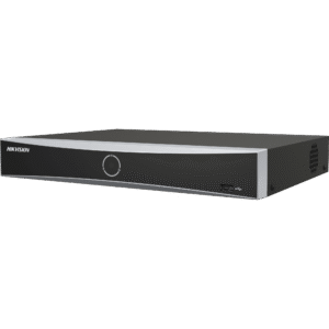 Hikvision ds-7608nxi-k2/8p(e) [Acusearch] NVR 12 Megapixel (4K) / 8 canales IP / 8 Puertos PoE+ / AcuSense (Evita Falsas Alarmas) / Reconocimiento Facial / 2 Bahías de Disco Duro / HDMI en 4K / Alarmas I/O / 300 Metros PoE Modo Extendido