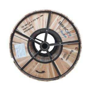 Linkedpro By Fiberhome gyfc8y06cs100/4km Carrete de 4 km de Fibra Óptica Aérea Figura 8 G.652D, Monomodo de 6 Hilos, Exterior, Span 100, Loose Tube