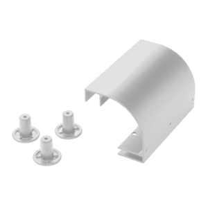 Hoffman lsrdw Accesorio de Bajada de Cable, Para Instalación en Escalerilla Hoffman, de Aluminio, Color Blanco