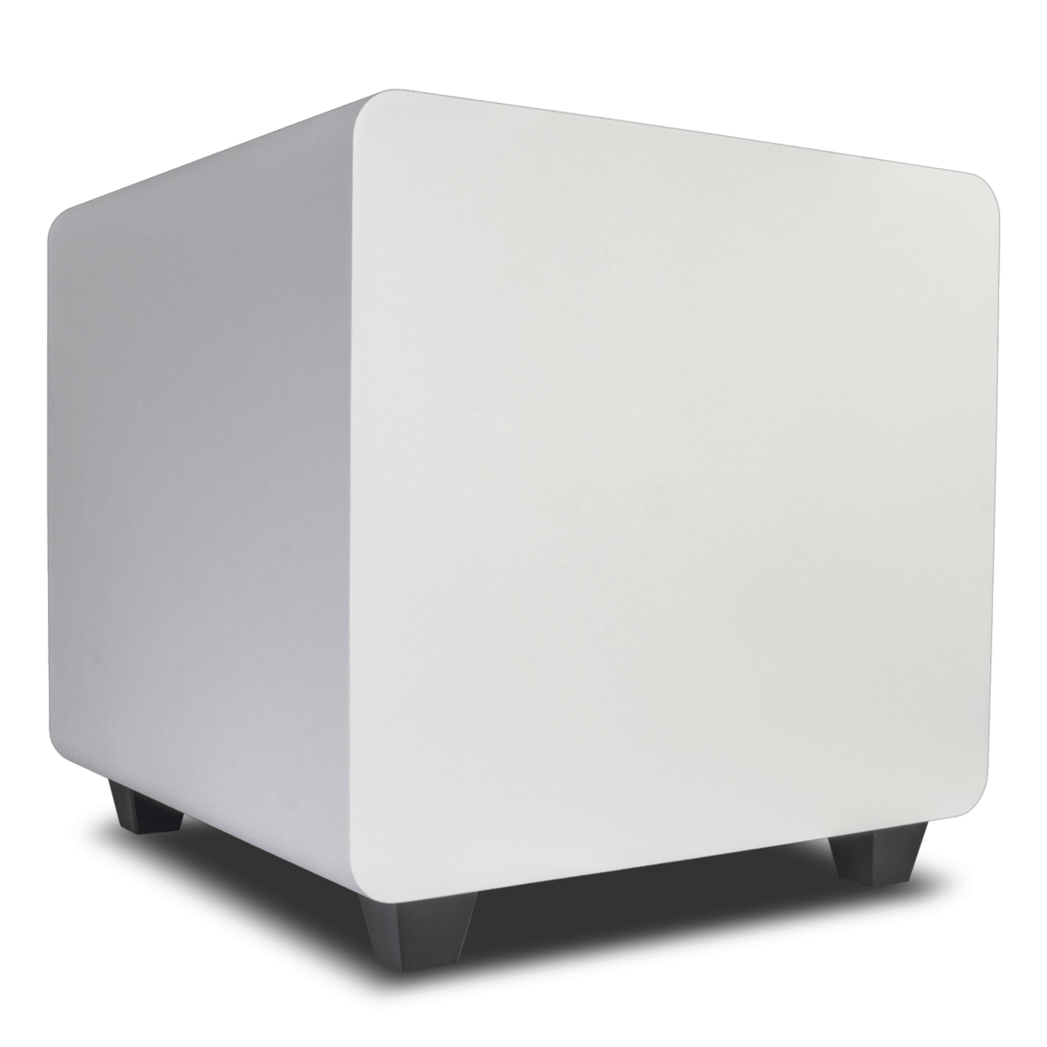 Truaudio dfs12wt Subwoofer Activo de 12in | Diseño Down-Firing | 500W RMS | Recinto Sellado | Acabado Blanco