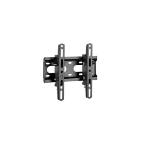 Brateck kl31-22t Soporte de Pared con Inclinación para monitores hasta 43|Compatible VESA 75x75 a 200x200 | Capacidad de Carga 45 kg | Separación de la pared 53 mm | Fabricado en acero | Color Negro