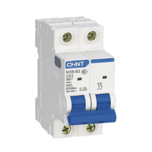 Chint nxb632pc40 Pastilla para Riel Din, 2 Polos, 40 Amp, Vca:110/415v, 10kA, Catálogo: NXB632PC40, Serie: NXB-63.