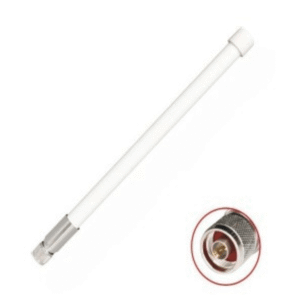 Txpro txpant2458q10vnm 1 Antena Omnidireccional / Doble Banda 2.4 GHz y 5 GHz / Ganancia 7 dBi (2.4 GHz) y 10 dBi (5 GHz) / Exterior / Polarización Vertical / Conector N Macho