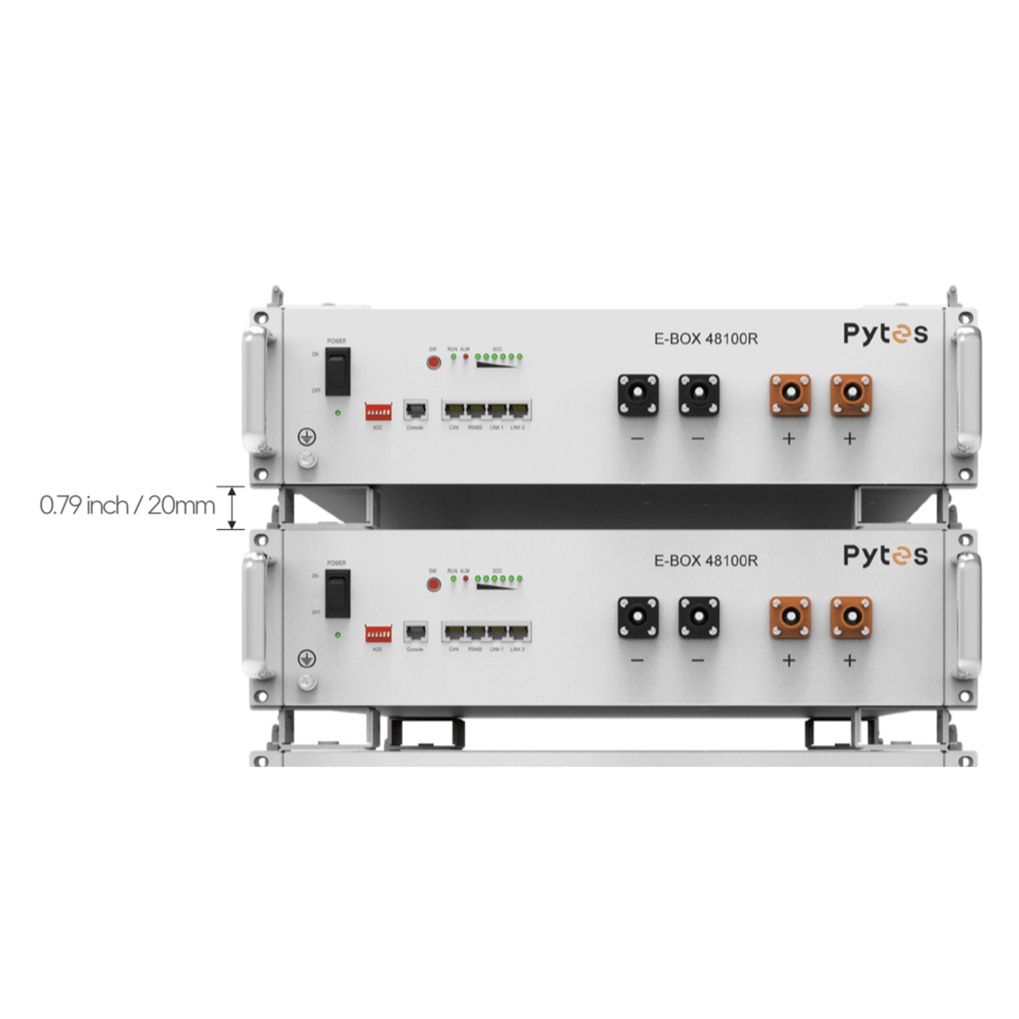 Pytes ebk1bracket Bracket para E-BOX-48100R (no incluye batería)