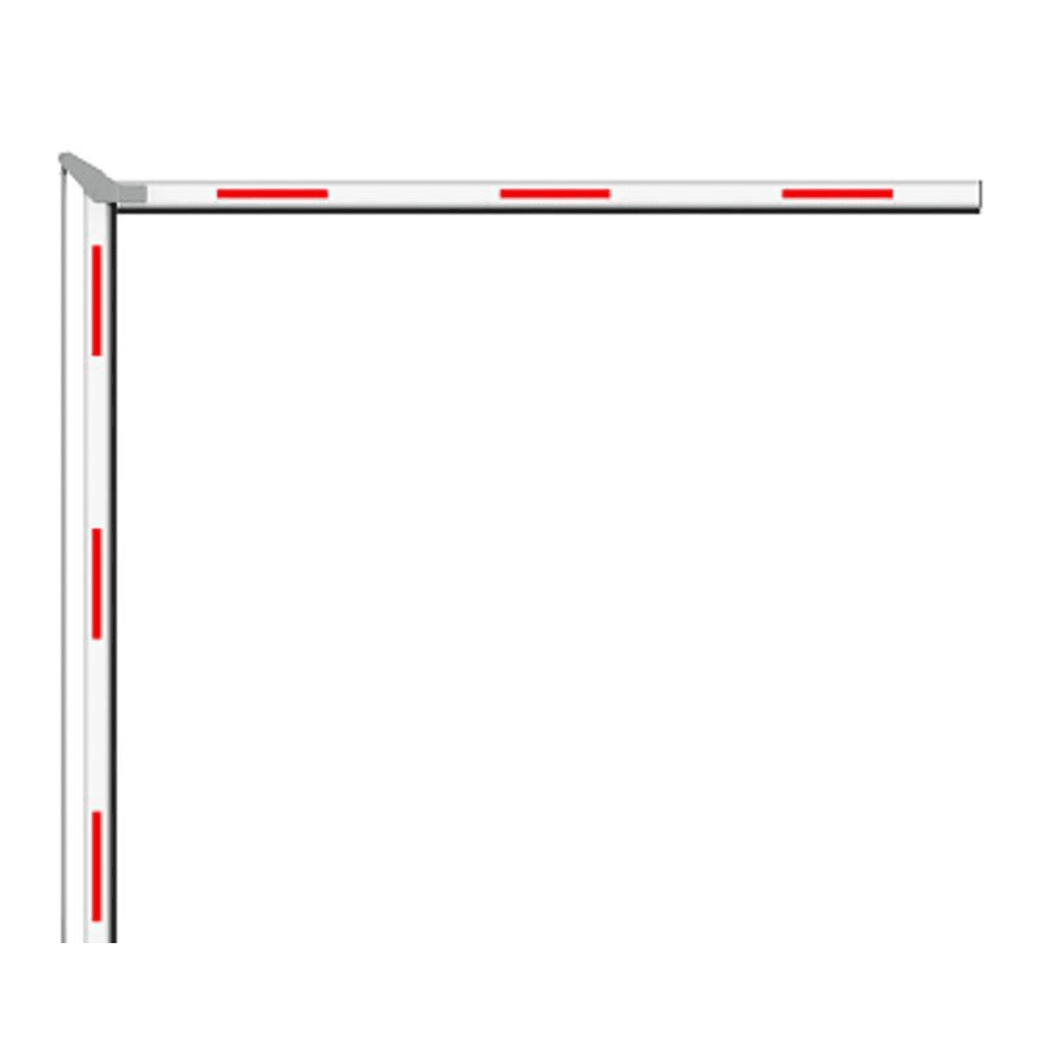 Hikvision 366000400 Brazo Articulado 5 mts (2.5+2.5) para Barreras Hikvision Serie DSTMG520 / Requiere Enganche Articulado