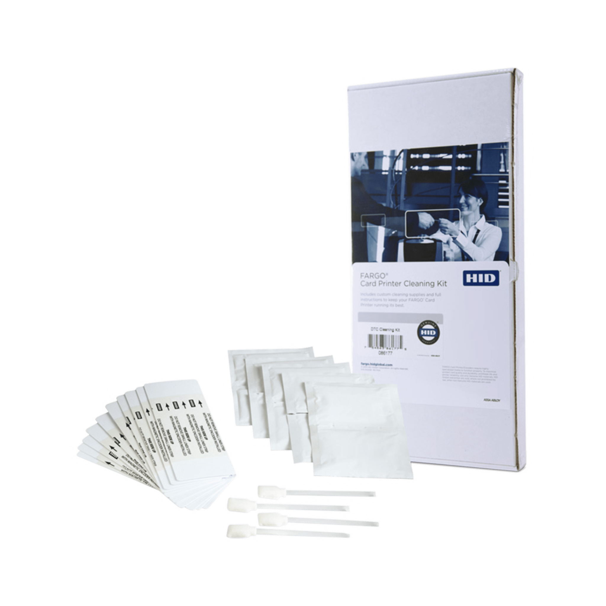 Hid 96200 Kit de Limpieza para Impresora HDP5000 y HDP5000e