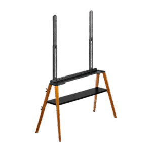 Brateck fs36-46f-02 Soporte de TV Easel Studio TV Floor Stand | Compatible VESA 200x200 a 600x400 | Para Pantallas de hasta 75 Pulgadas | Capacidad de Peso 40 kg | Altura Ajustable 905-2590 mm | Incluye Cable Anti-Caída