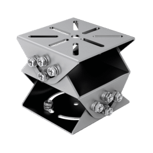 Hikvision ds-1232zj-t/bjh/anti-corrosion Montaje de Conexión para Cámaras IDS-TCM403-BI(G)/POE/0832 / Fabricado en Aluminio / Anticorrosivo