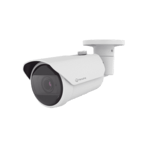 Hanwha Techwin Wisenet qno-c6083r Cámara IP Tipo Bala Antivandálica 2 Megapíxel /Lente Motorizado 3.2 a 10mm / IR 40M / WDR 120db / Exterior IP66 / H.265 & WiseStream