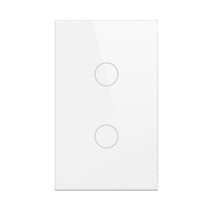 Smarthome By Epcom shs212zwh (ZigBee) Apagador switch inalámbrico ZigBee, control de 2 regresos de carga, 110V