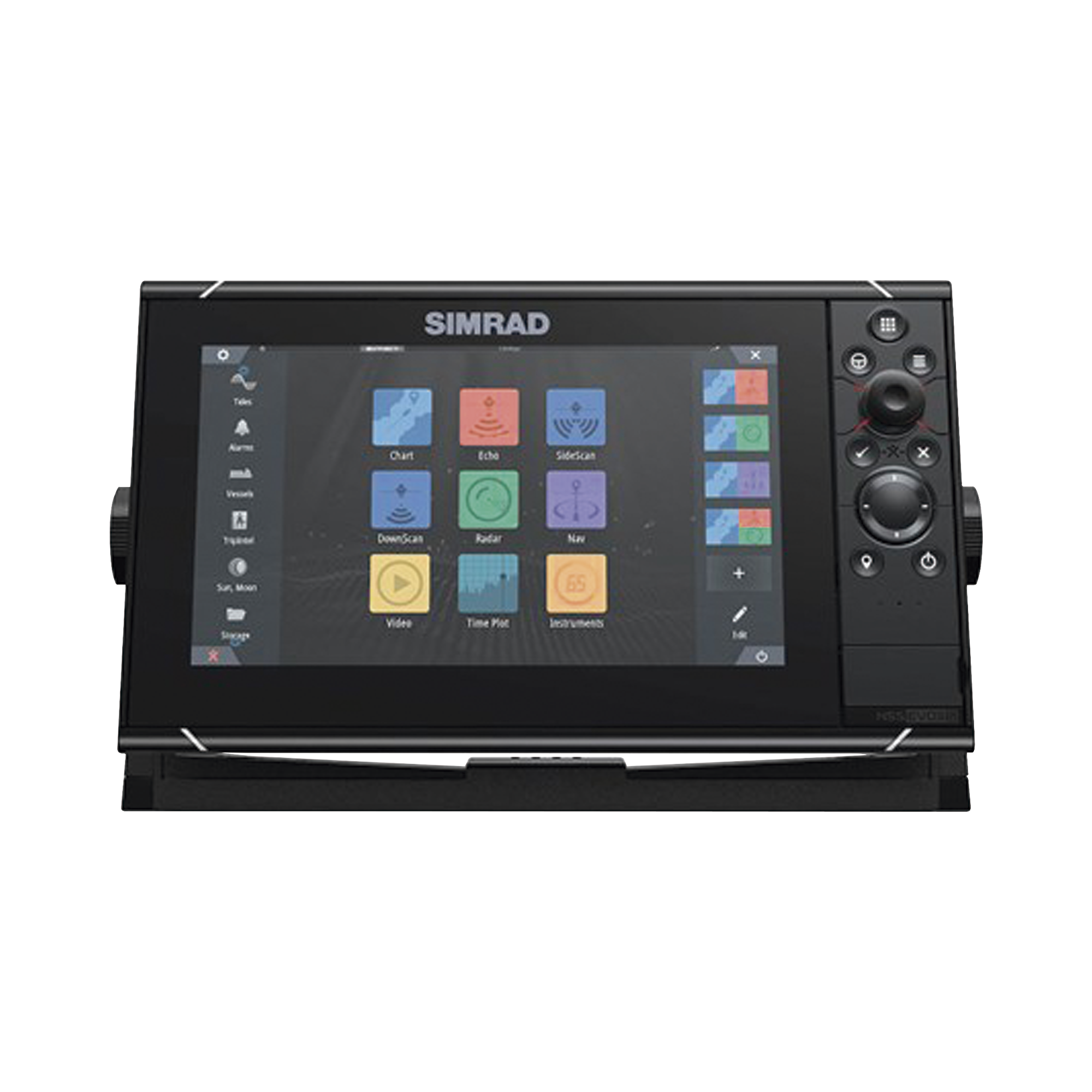 Simrad 000-15407-001 Pantalla de navegación NSS16 Evo3S fabricada con un procesador iMX8 de 6 núcleos para un alto rendimiento.