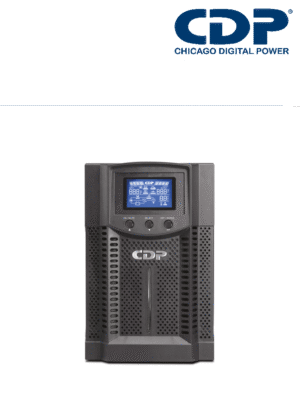 CDP UPO11-1 - UPS / 1000VA / 900W / torre / 4 Terminales de salida / Pantalla LCD / Baterias 12V a 9AH X 2 / Voltaje de entrada 120VCA #CDPDL