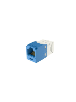 PANDUIT CJ688TGBU - Módulo jack con terminación estilo TG Mini-Com / UTP RJ45 Categoría 6 / AZUL