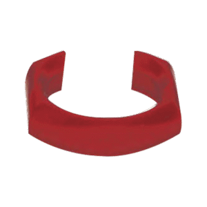 Siemon clip03 Clip de identificación para Patch Cord Siemon, Color Rojo, Bolsa con 25 piezas