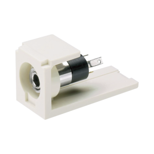 Panduit cm35mssiw Módulo Estéreo de 3.5mm (1/8), Tipo Mini-Com, Para Soldar, Color Blanco Mate
