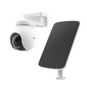 Ezviz cshb8/k Kit de Cámara de Batería Recargable  y Panel Solar / Wi-Fi / Almacenamiento Gratuito en Memoria Interna de 32 GB / Incluye 1 pieza de CS-HB8 y 1 Pieza de CS-CMT-SOLARPANEL-E