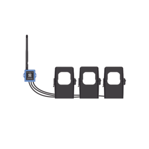Milesight ct305915m Medidor de corriente LoRaWAN para tres fases hasta 500 ampers