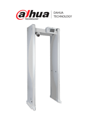 DAHUA DHI-ISC-D718-TNS - Arco Detector de Metales de 18 Zonas con Medición de Temperatura/ Pantalla de 7 Pulgadas/