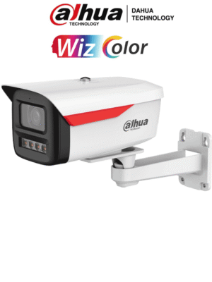 DAHUA DH-IPC-HFW2449M-S-B-PRO - Cámara IP Bullet de 4MP / WizColor /WizSense/ equipada con IA/ SMD Plus/ Lente de 3.6 mm/ micrófono integrado/ Protección perimetral/ Ranura MicroSD, WDR real de 120 dB y PoE. Certificación IP67/ #LoNuevo #WIZD #WIP