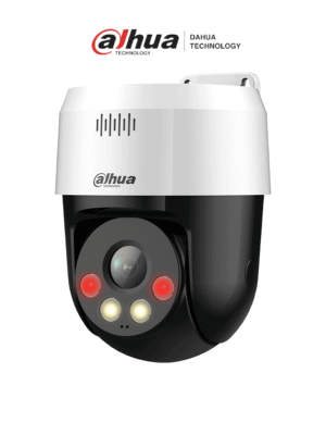 DAHUA DH-SD2A500NB-GNY-A-PV-0400 Cámara IP PT de 5MP / Full Color/ Disuasión activa/ Iluminador dual inteligente/ 30m de IR y luz visible/ audio bidireccional/ detección de humanos/ ranura MicroSD/ IP66 y PoE. #LoNuevo