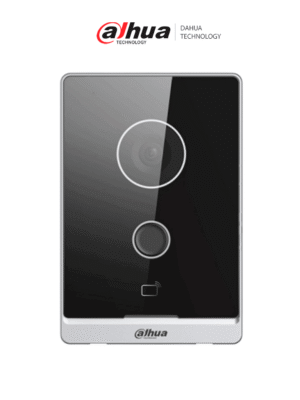 DAHUA VTO2211G-WP-S2 - Frente de Calle WiFi para Videoportero IP ultradelgado y estético. Cámara de 2MP con ángulo de 125°. Permite apertura con tarjeta Mifare, app o monitor. Resistente IP65, con PoE y entradas/salidas de alarma. Ideal para seguridad.