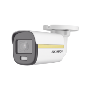 Hikvision ds2ce10uf3te [ColorVu] Bala TURBOHD 4K (8 Megapixel) / Imagen a Color 24/7 / Lente 2.8 mm / METAL / Luz Blanca 20 mts / Exterior IP67 / WDR 130 dB