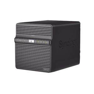 Synology ds420j Servidor NAS de 4 Bahías / Servicio Nube Gratis (P2P) / Administración Remota y Respaldo Programado
