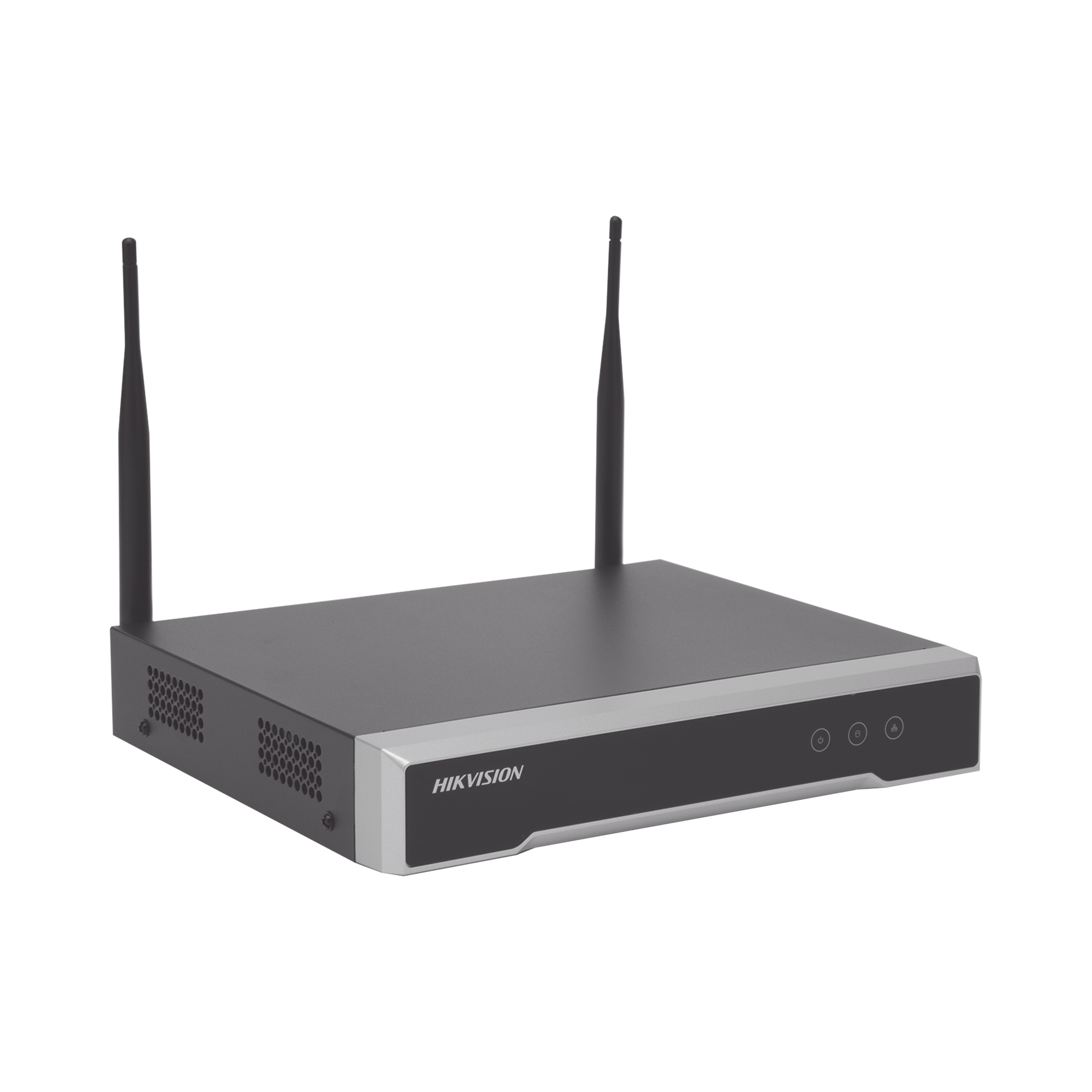 Hikvision ds7104nik1/w/m(c) NVR 4 Megapixel / 4 canales IP / 1 Bahía de Disco Duro / 2 Antenas Wi-Fi / Salida de Vídeo Full HD
