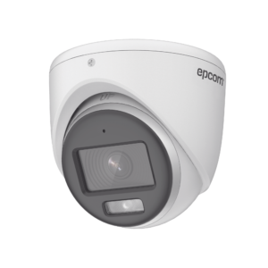 Epcom Professional e3kturboc [ColorVu] Turret TURBOHD 3K (5 Megapixel) / Lente 2.8 mm / Micrófono Integrado / Imagen a Color 24/7 / 20 mts Luz Blanca / Exterior IP67 / dWDR / 4 Tecnologías