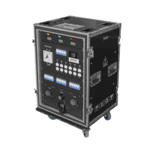 Epcom Proaudio epcc16u Centro de carga movil para instalaciones temporales con conexión TIPO socapex a 110v Y 220V | RACK 16U