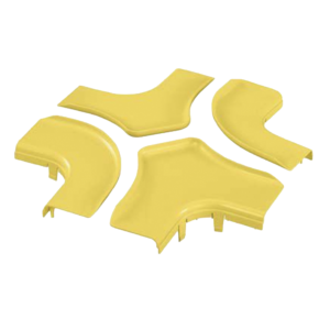 Panduit frfwcsc6lyl Tapa Para Accesorio de 4 Vías Horizontal FRFWC6X4LYL, Para Canaletas FiberRunner? 6X4, Color Amarillo